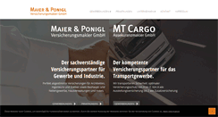 Desktop Screenshot of maier-ponigl.com